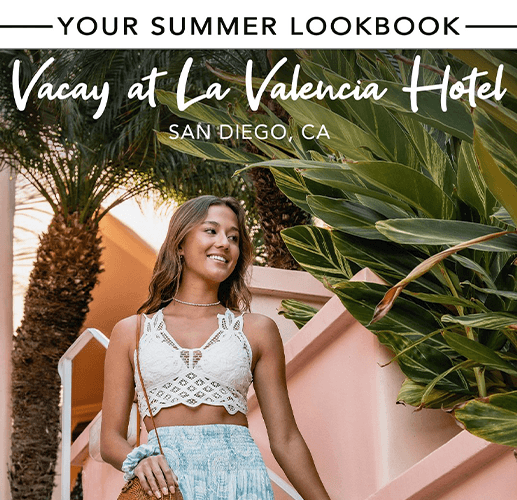 La Valencia Hotel Summer Lookbook - LotusAndLuna