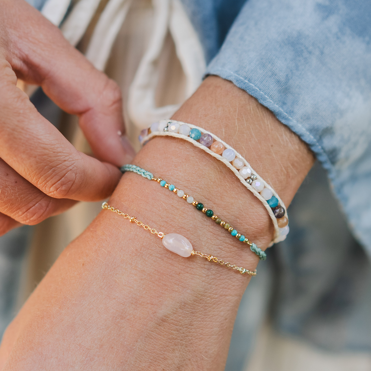 Moon Over Mexico Healing Bracelet