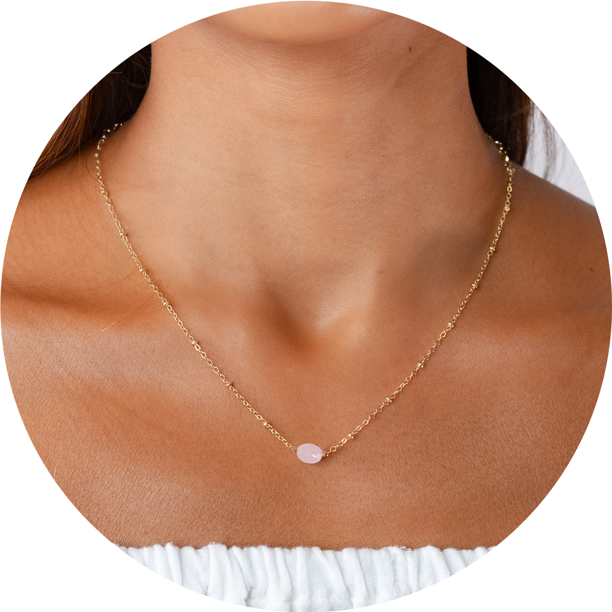 Rose Quartz Necklace