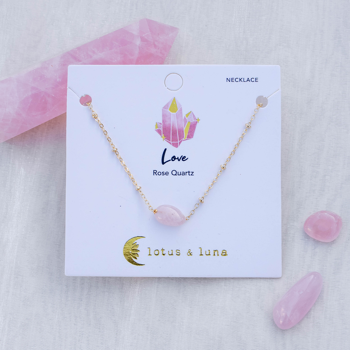 Rose Quartz Necklace