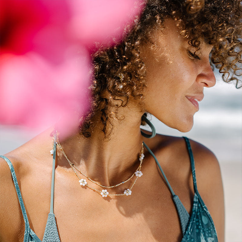 Daisy Charm Necklace