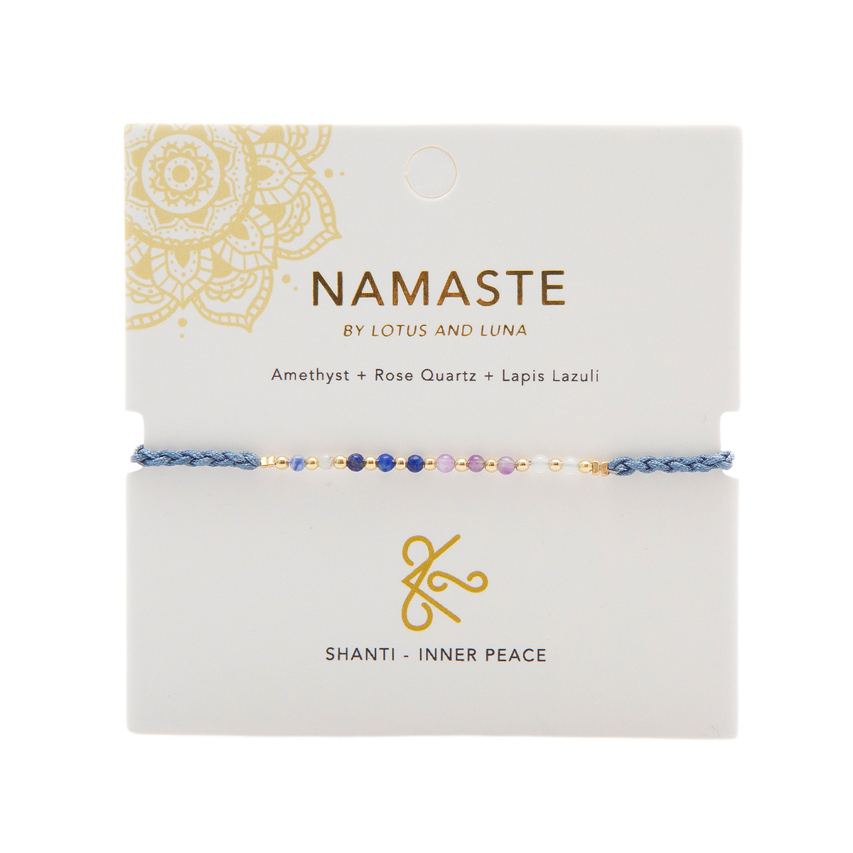 Shanti Namaste Bracelet
