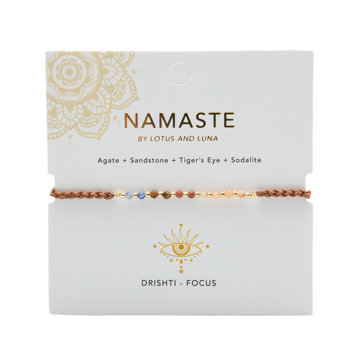 Drishti Namaste Bracelet