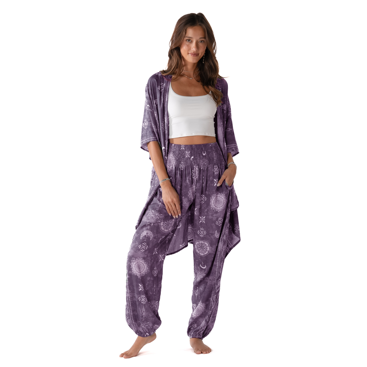 Mystic Plum Lounge Set