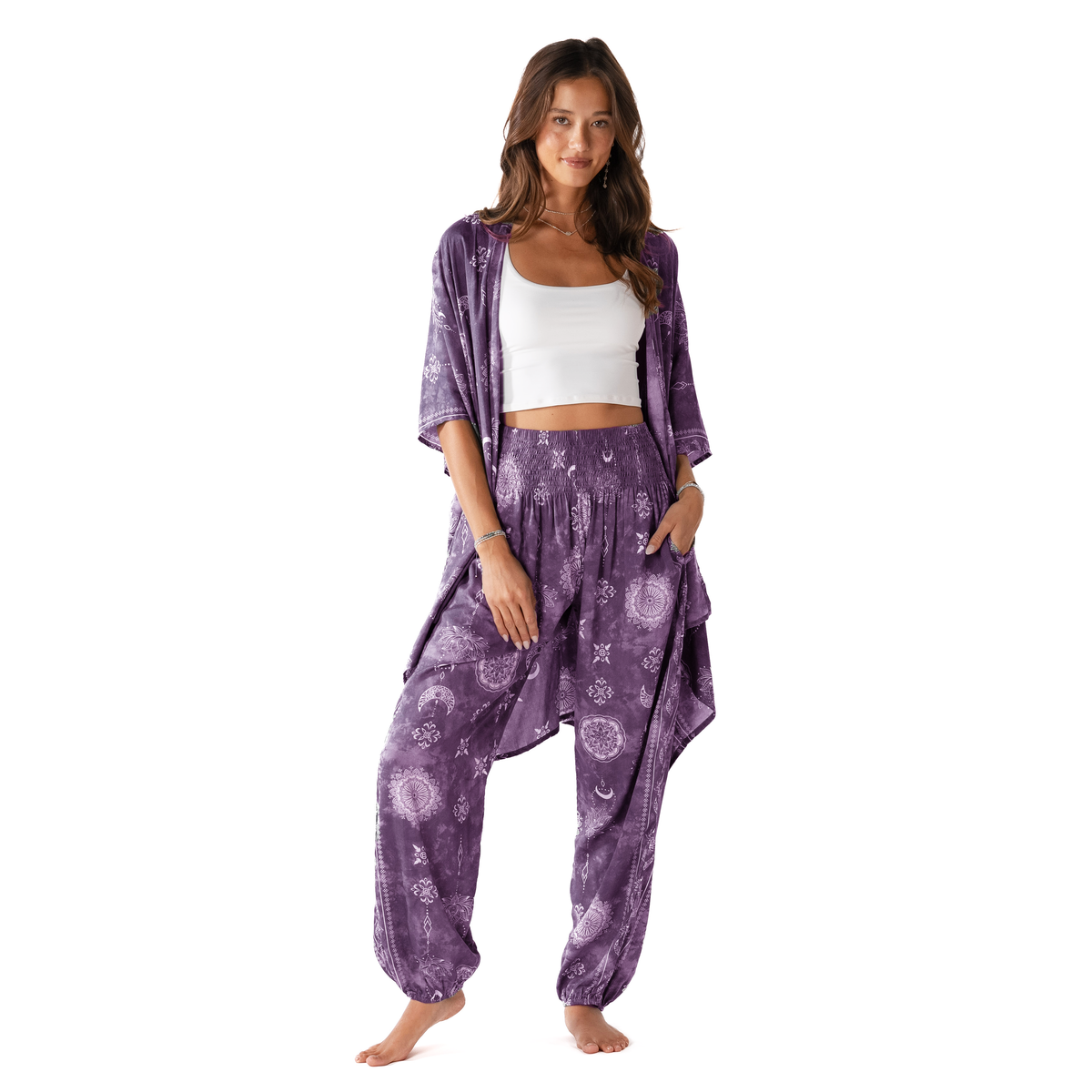 Mystic Plum Harem Pants