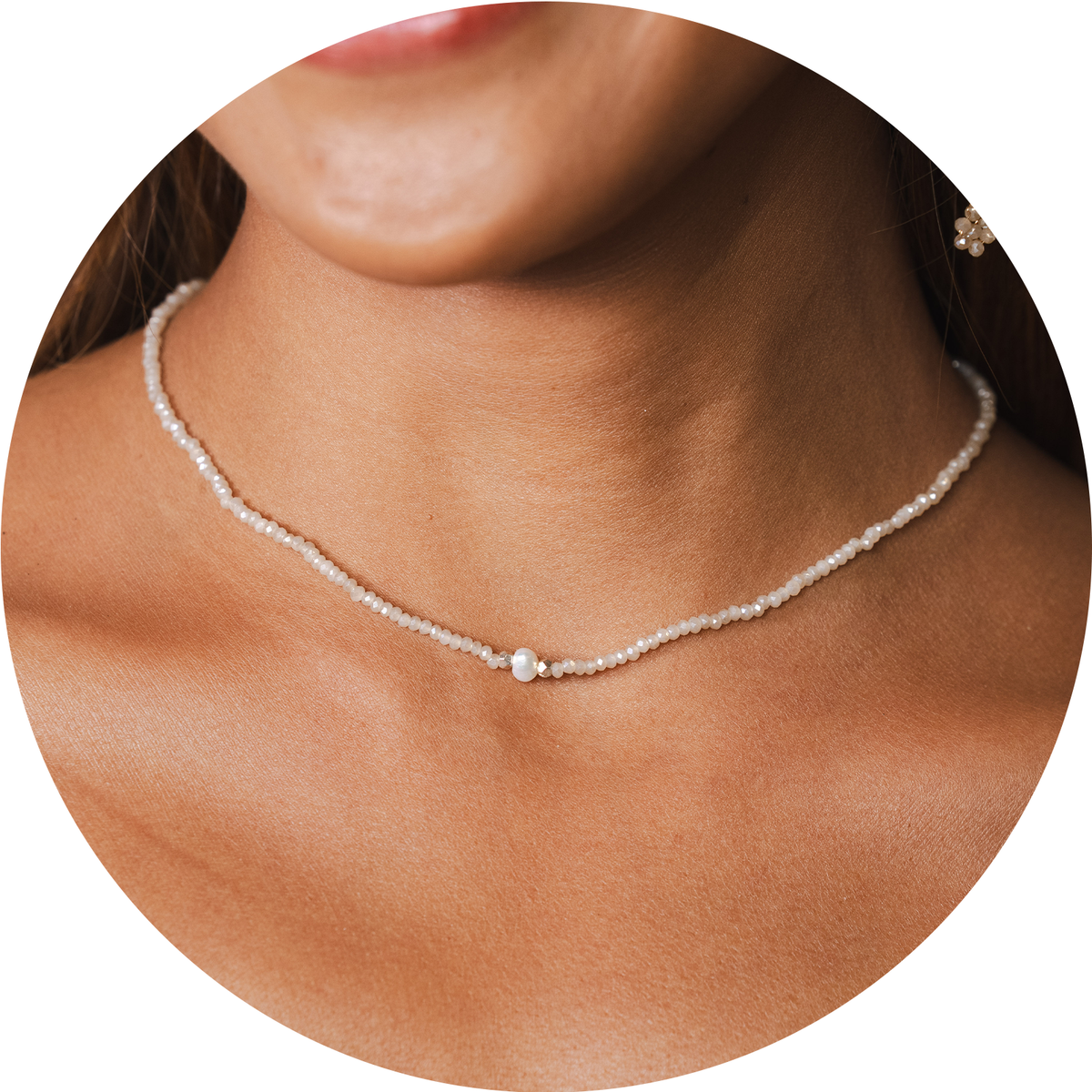 Pearl Goddess Necklace