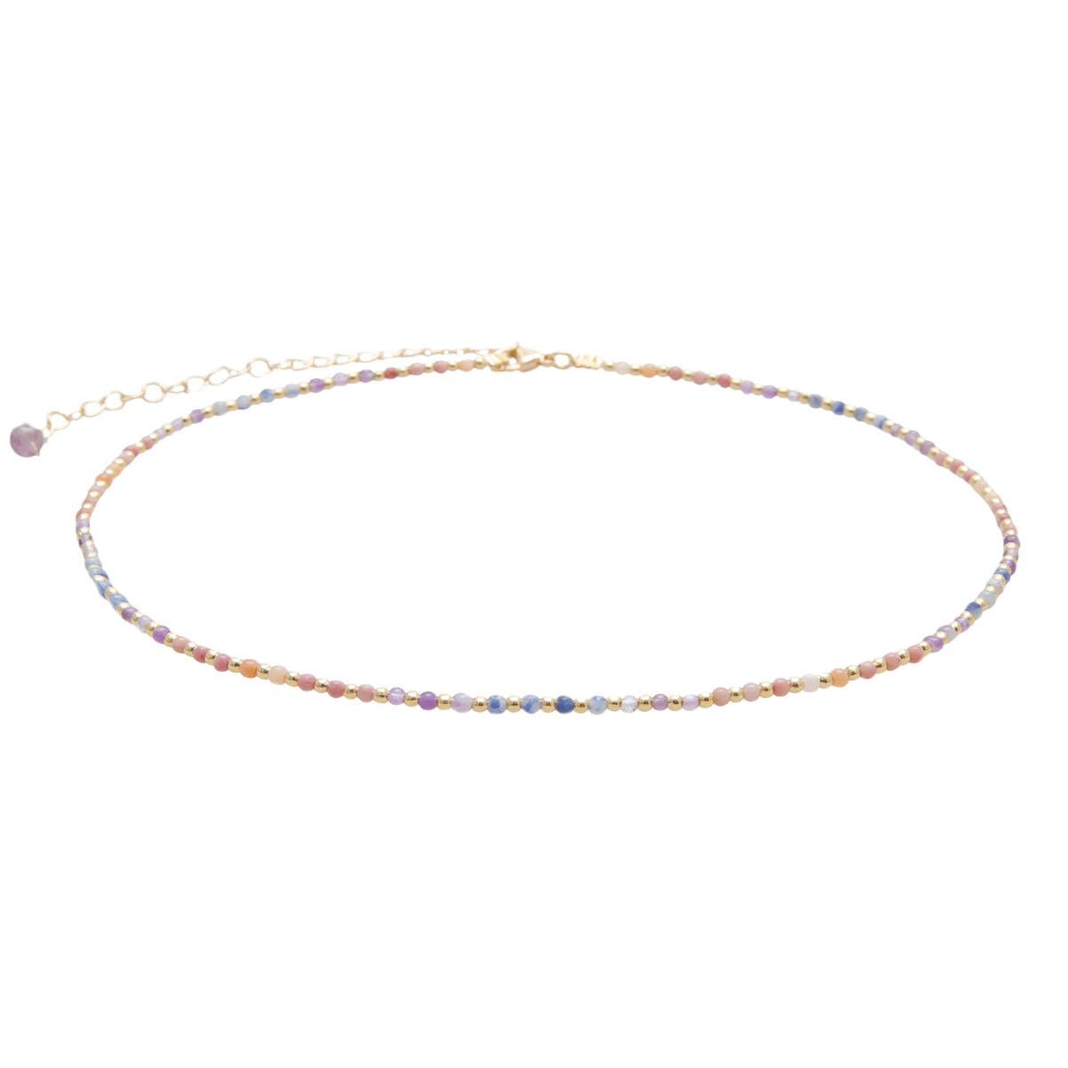 Energy Healer 2mm + 4mm Healing Necklace Stack