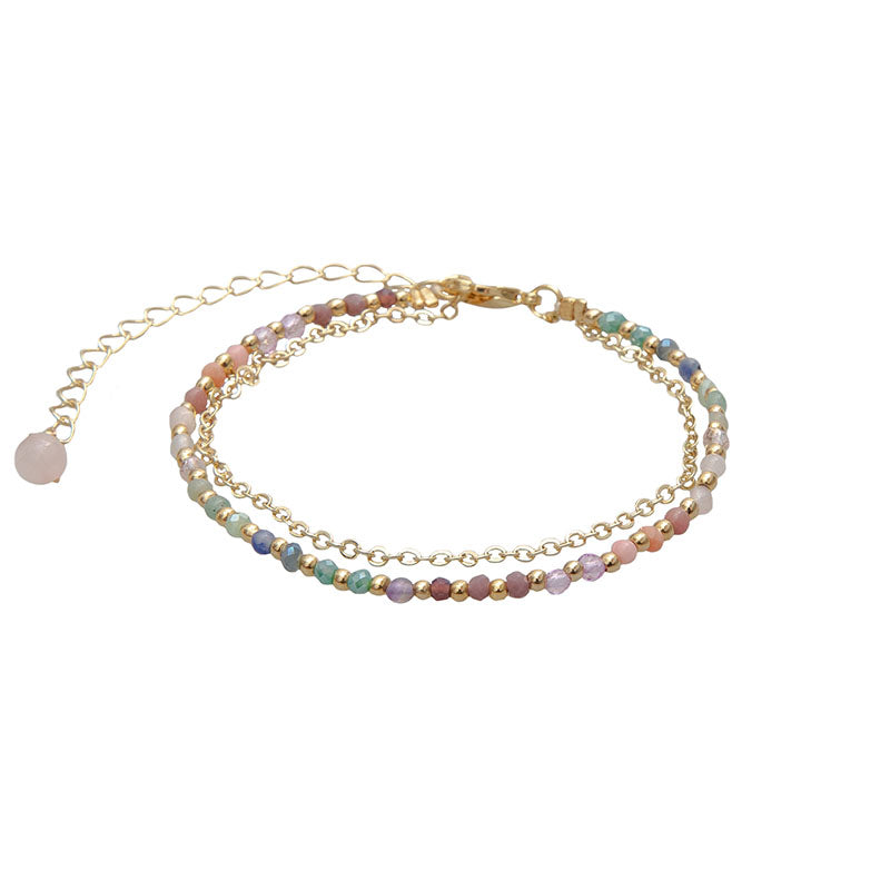 Free Spirit 2mm Healing Layered Bracelet