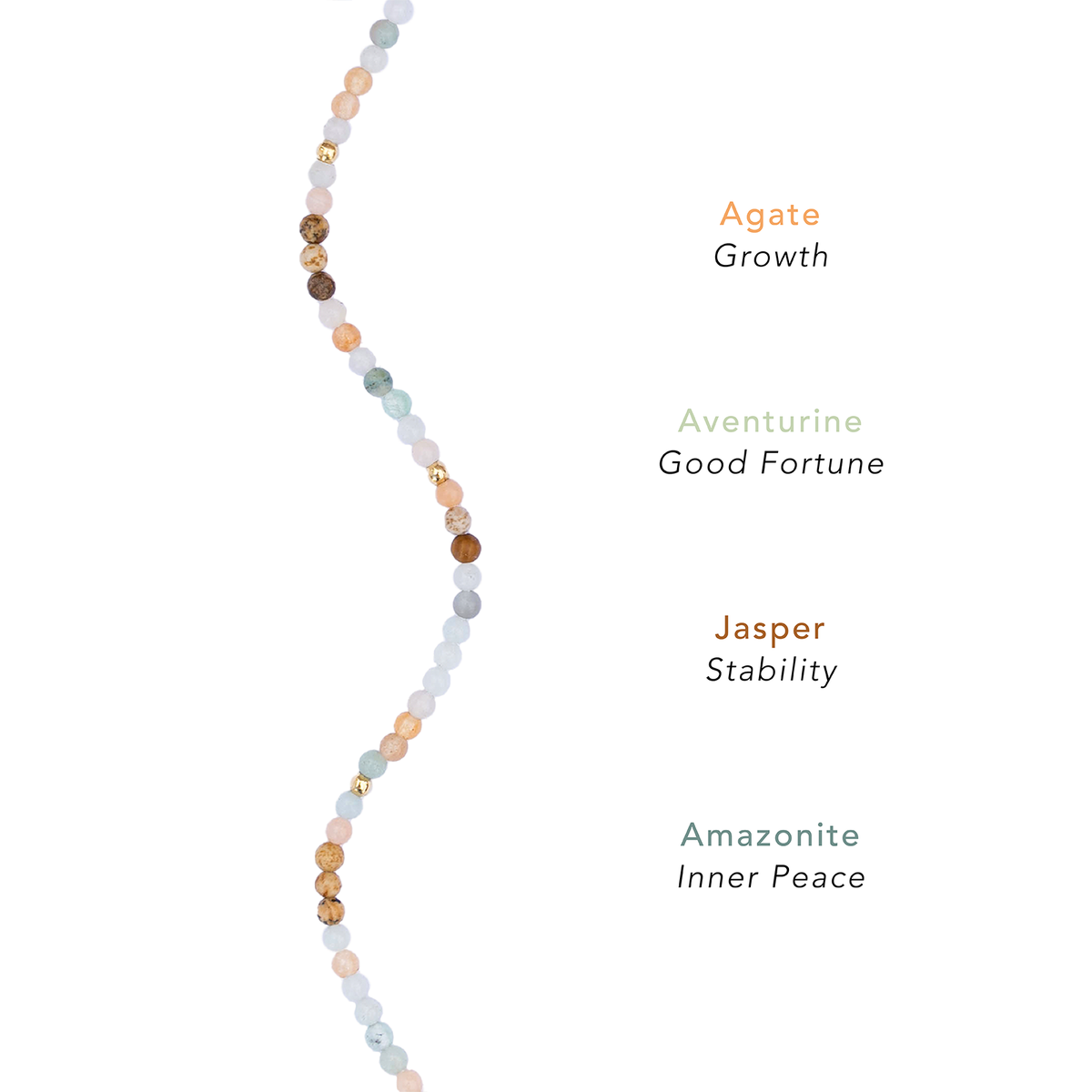 Peacemaker 2mm Layered Healing Bracelet