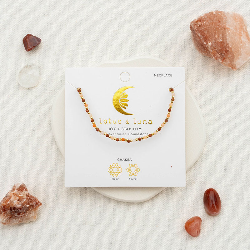 Joy + Stability 2mm Healing Necklace