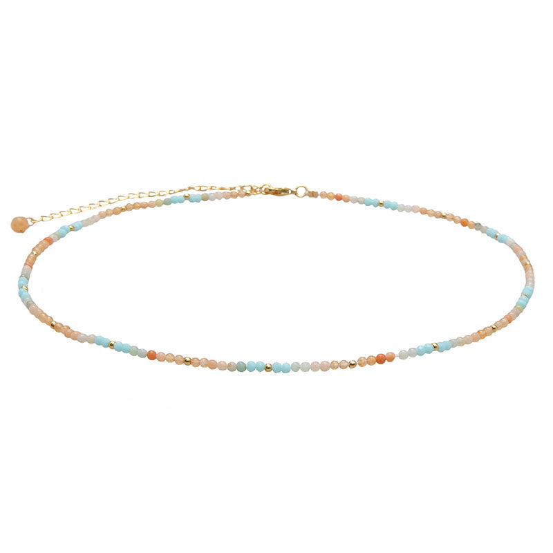 Joy 2mm Metal Accent Healing Necklace