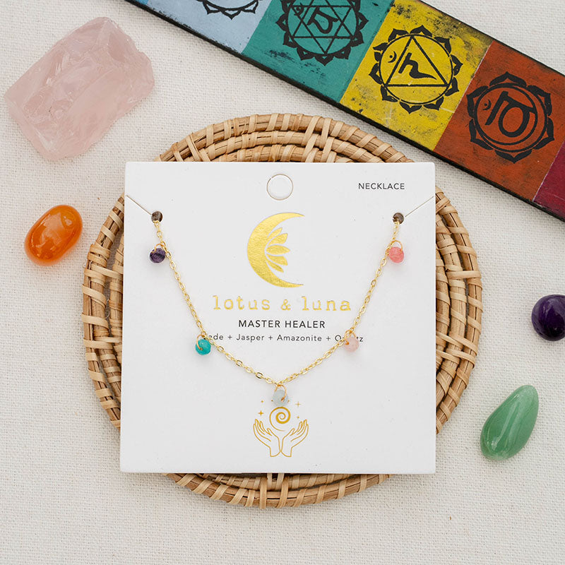 3mm Master Healer Dewdrop Necklace