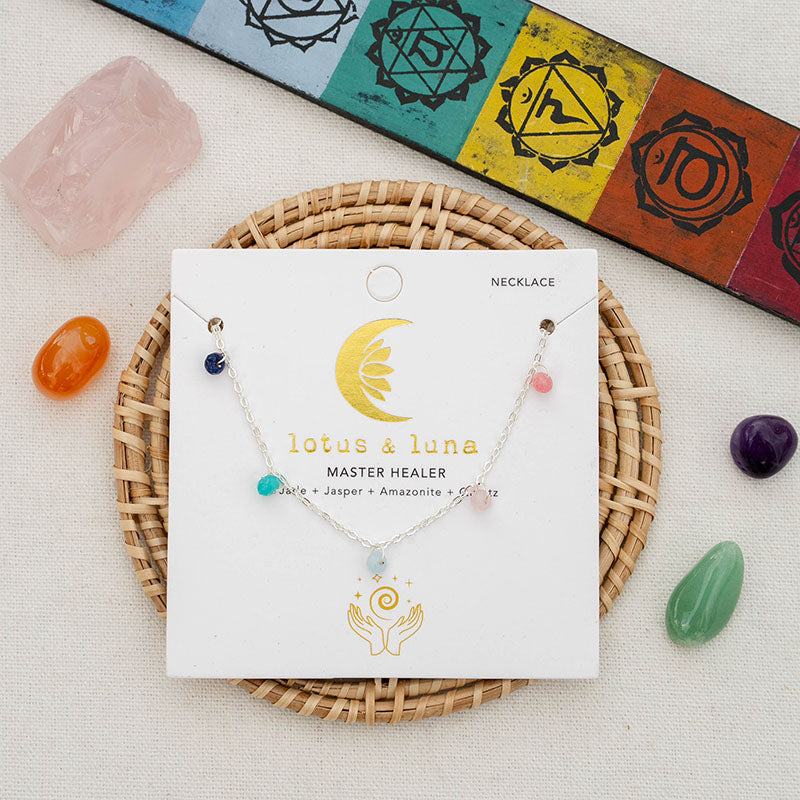 3mm Master Healer Dewdrop Necklace