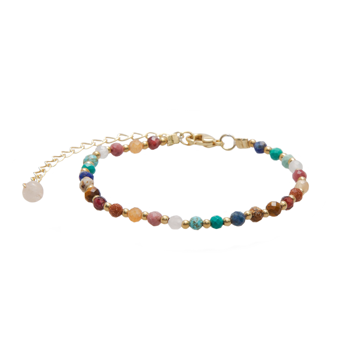 Master Healer 3mm + 2mm Layered Bracelet Stack