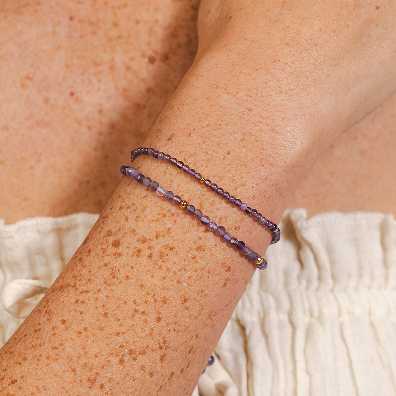 Vitality 2mm Metal Accent Healing Bracelet