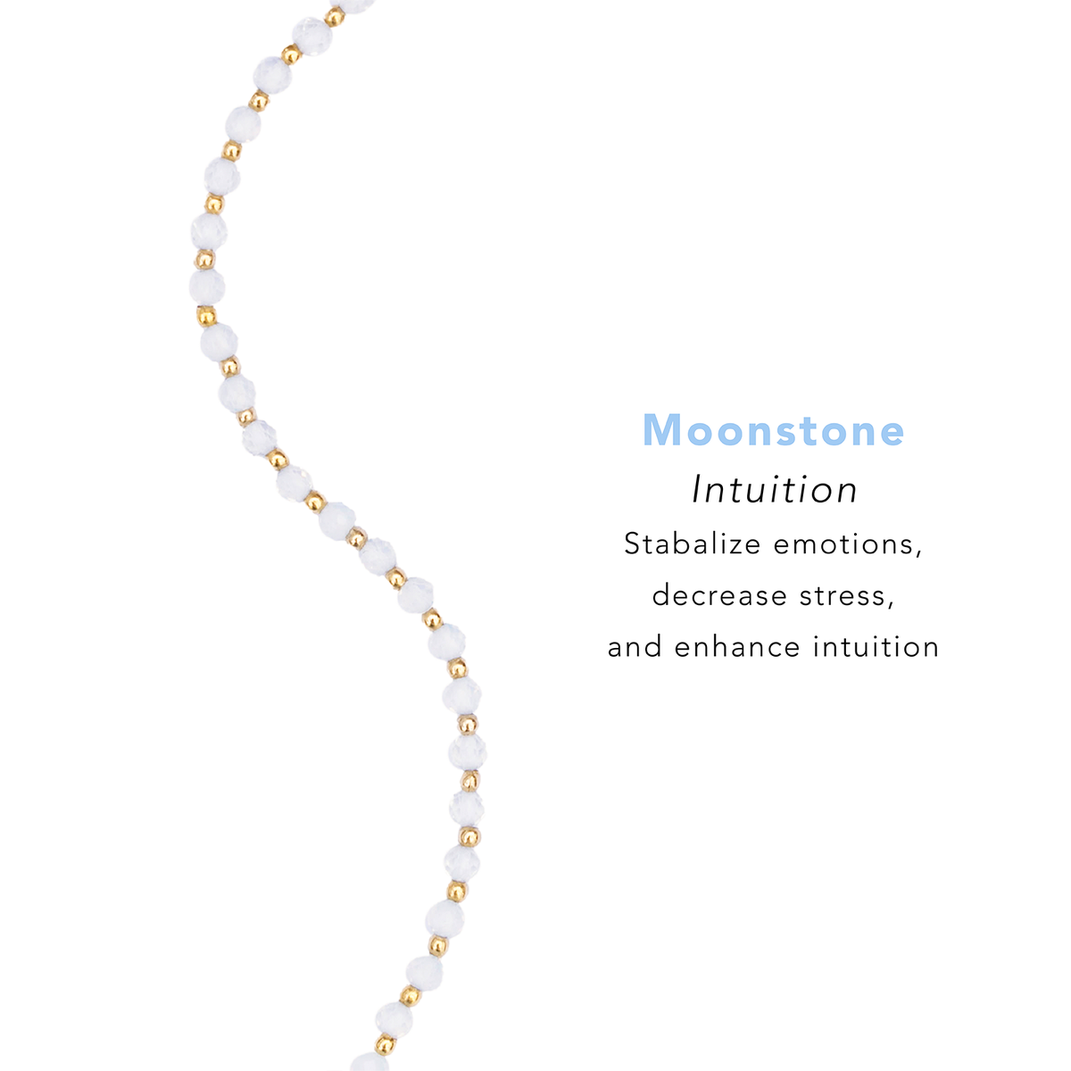 3mm Moon Dancer + 3mm Moonstone Dewdrop Stack