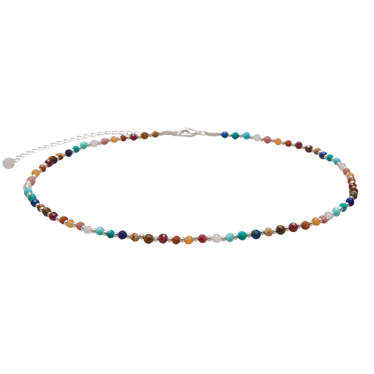 Master Healer 3mm Healing + Circles in the Sand Necklace Stack