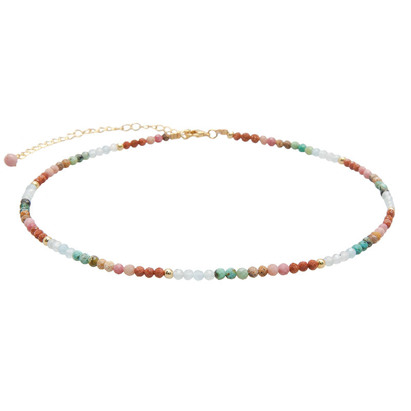 Peace, Hope, and Love 3mm Healing Necklace