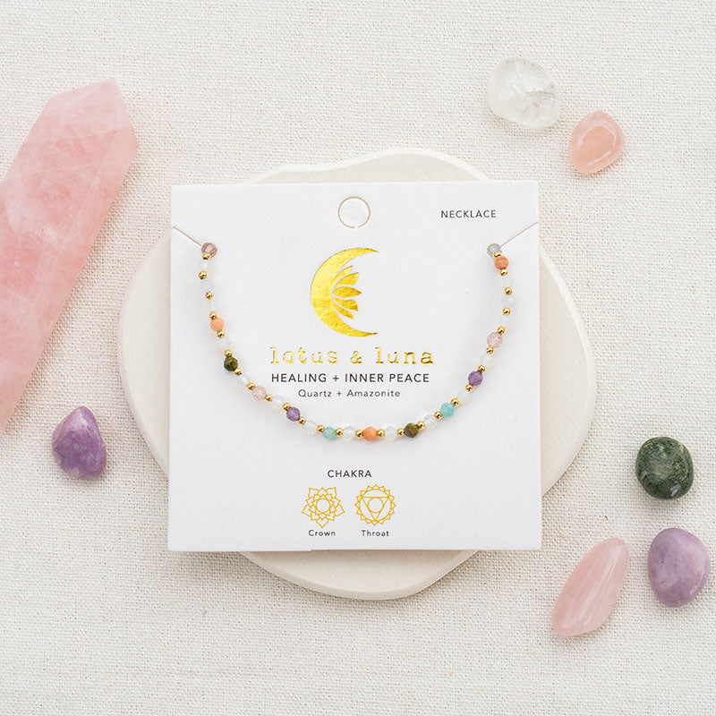 Healing + Inner Peace 3mm Healing Necklace