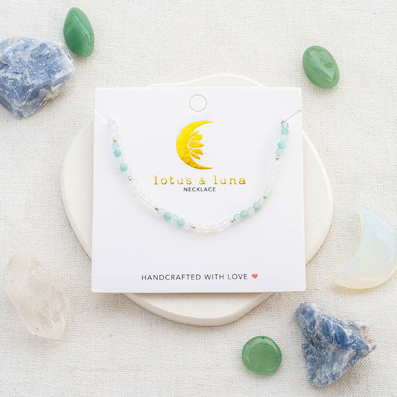 Intuition & Inner Peace 3mm Healing Necklace