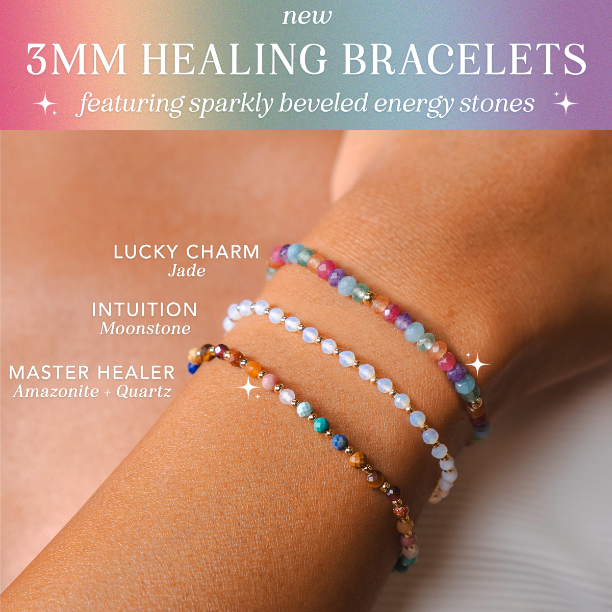 Master Healer 3mm Metal Accent Bracelet