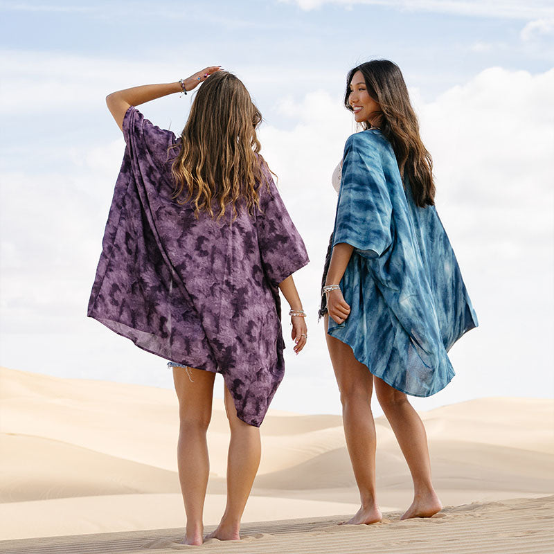 Turquoise Tide Kimono