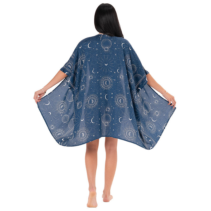Sapphire Moonlight Kimono, back