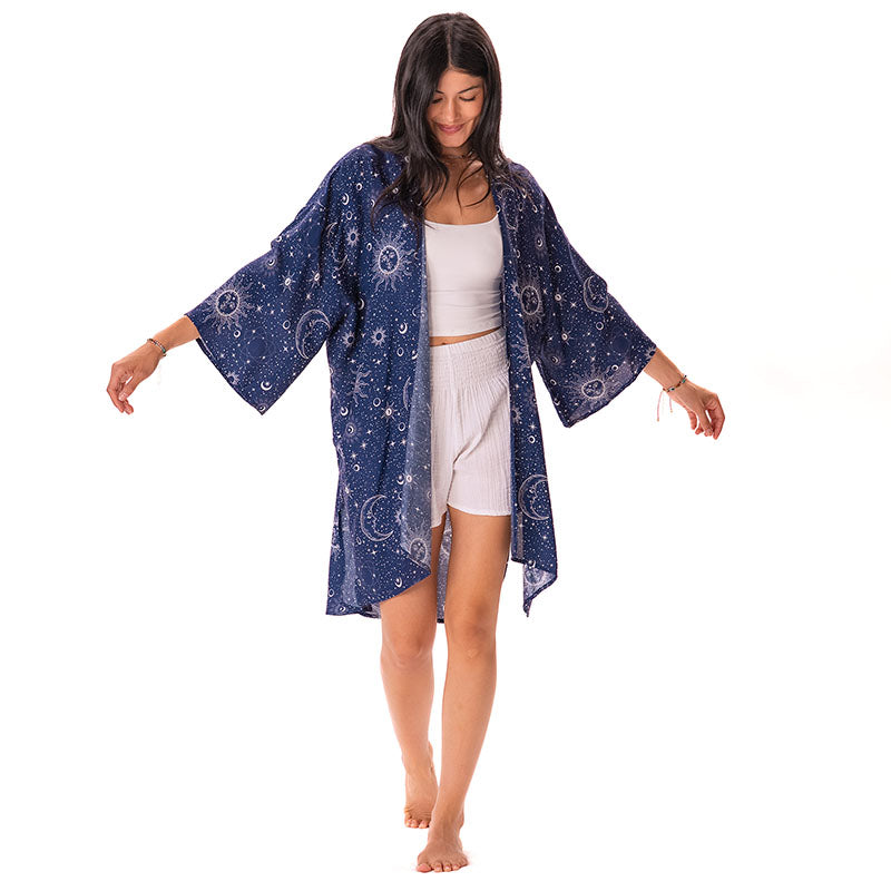Indigo Cosmic Sky Cover Up