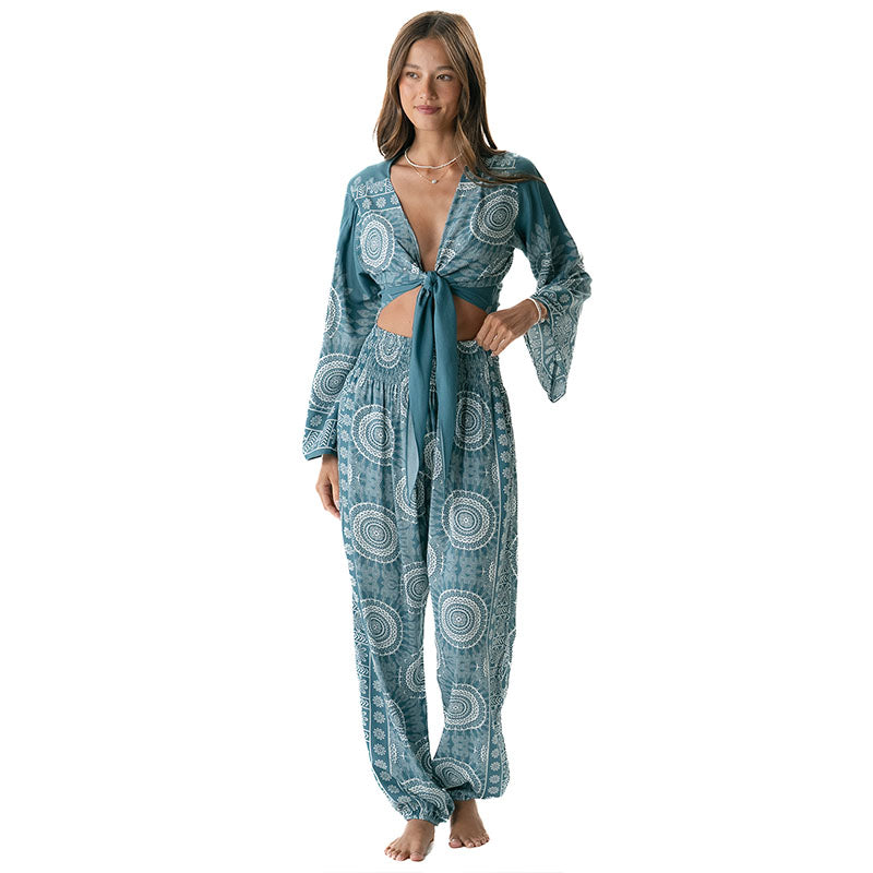 Sapphire Beach Rayon Daydreamer Top