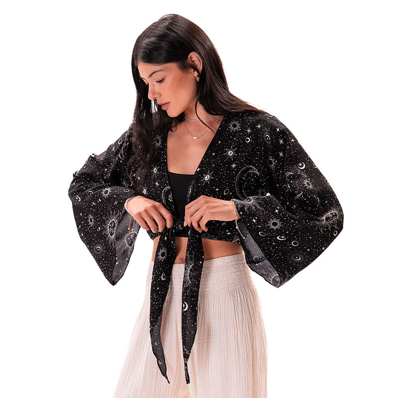 Raven Cosmic Sky Daydreamer Top