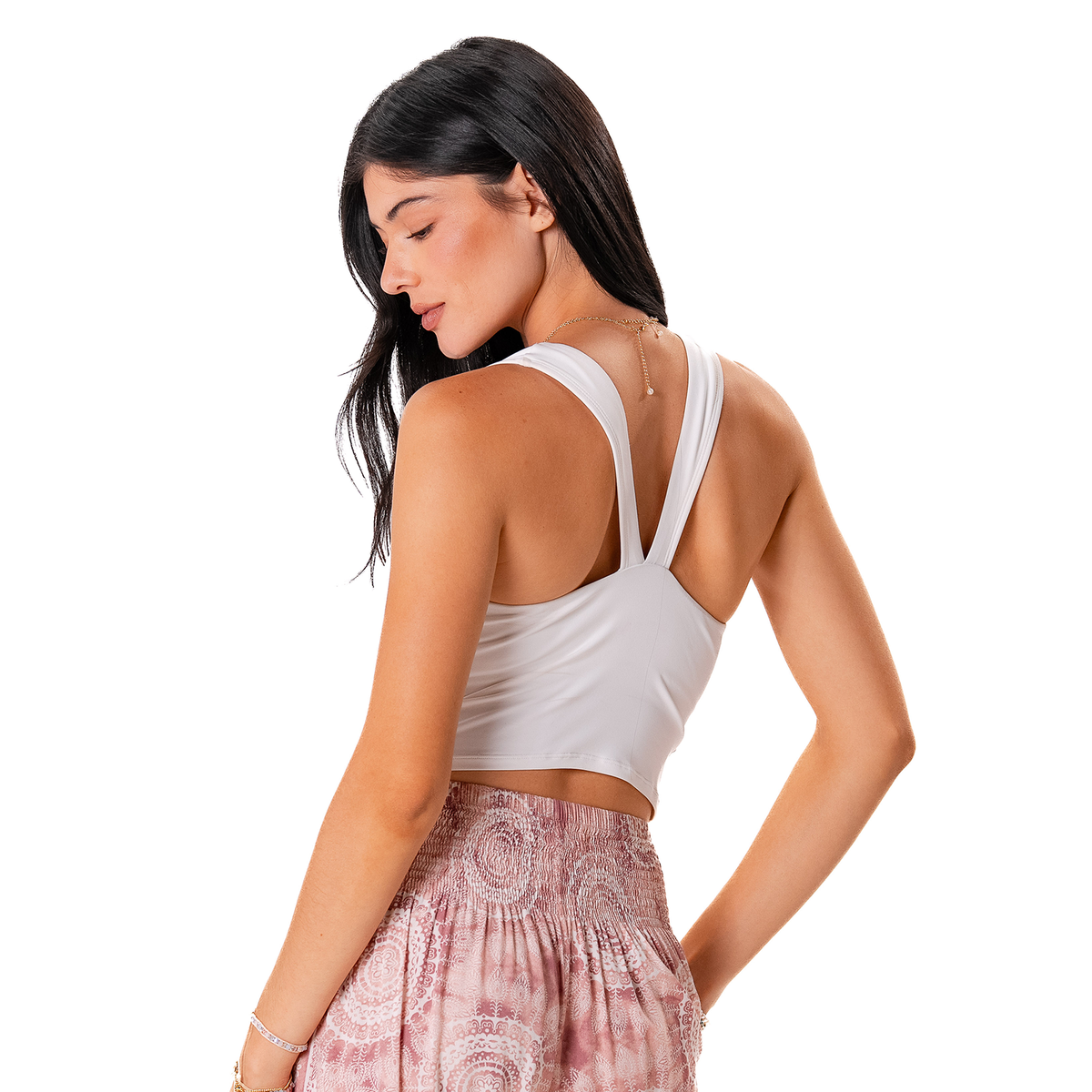 Cream Vinyasa Tank