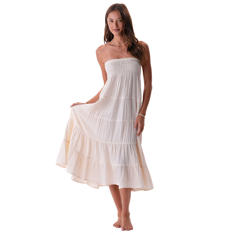 Cream Sundrift Maxi Skirt