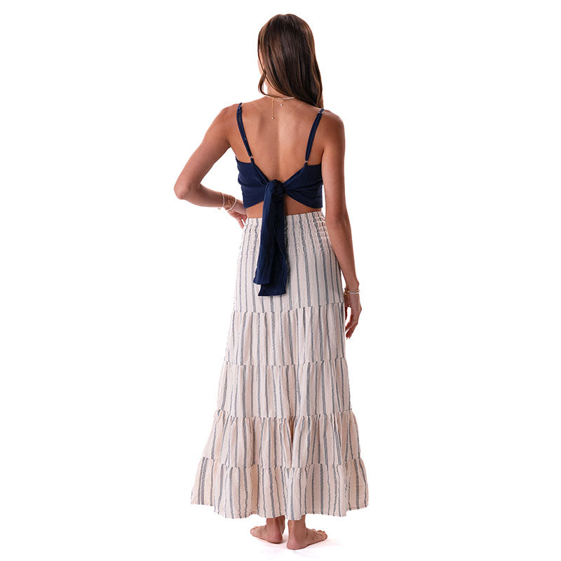Sailor Stripe Sundrift Maxi Skirt