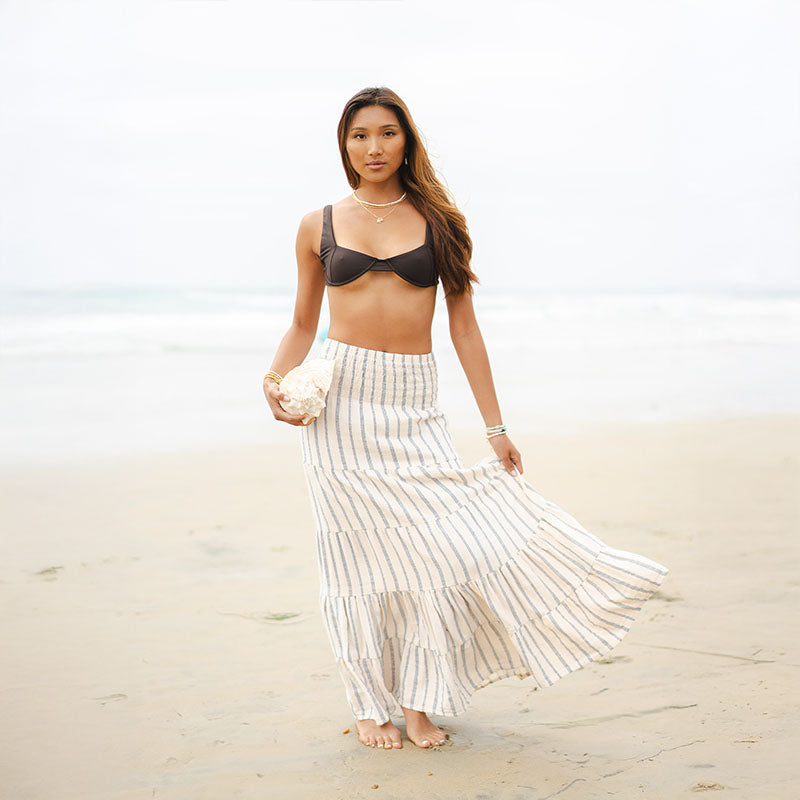 Sailor Stripe Sundrift Maxi Skirt