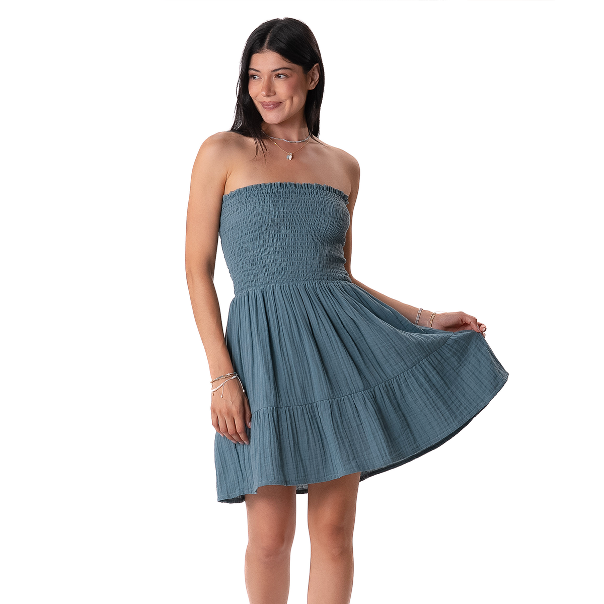 New Moon Blue Daiquiri Dress