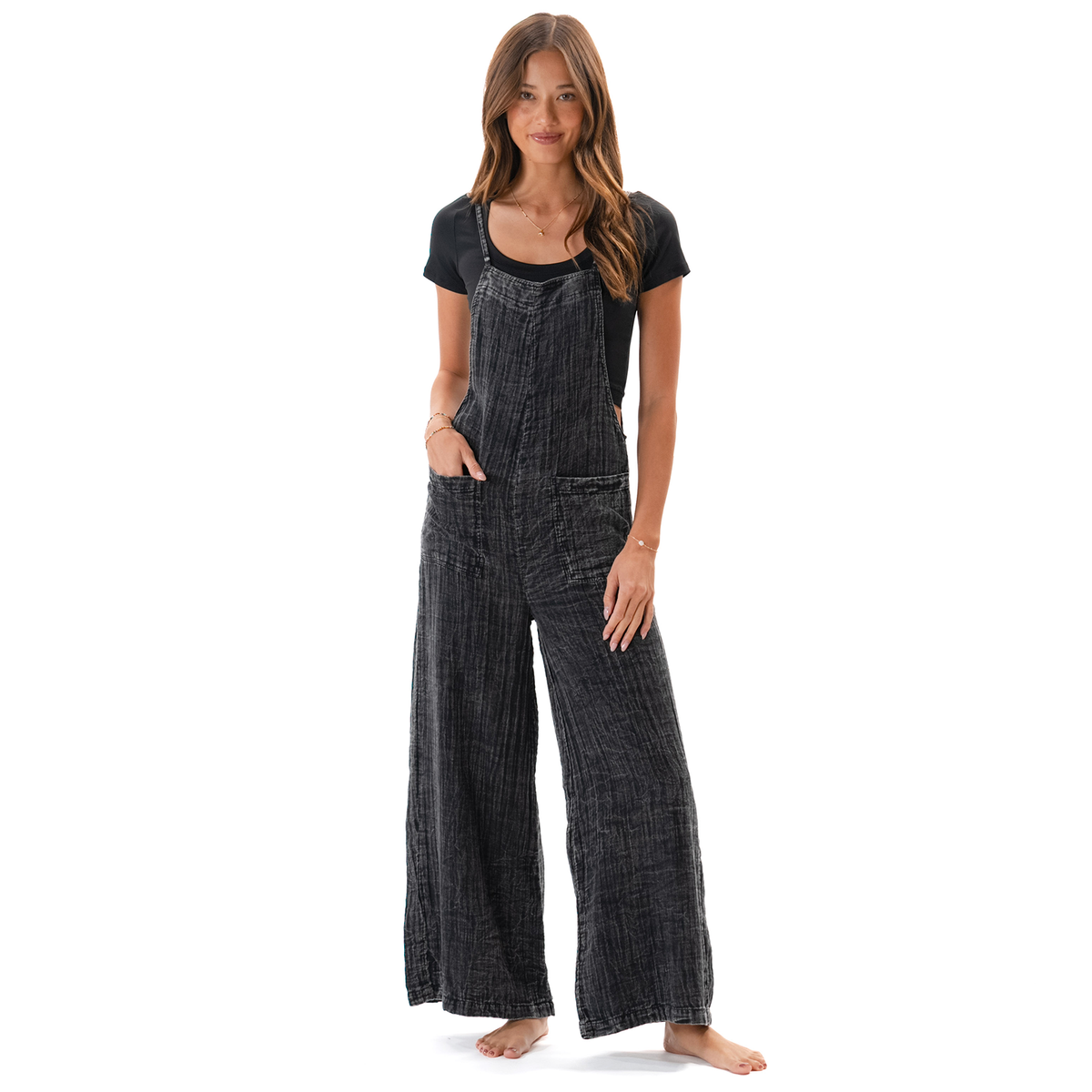 Vintage Black Nomad Jumpsuit