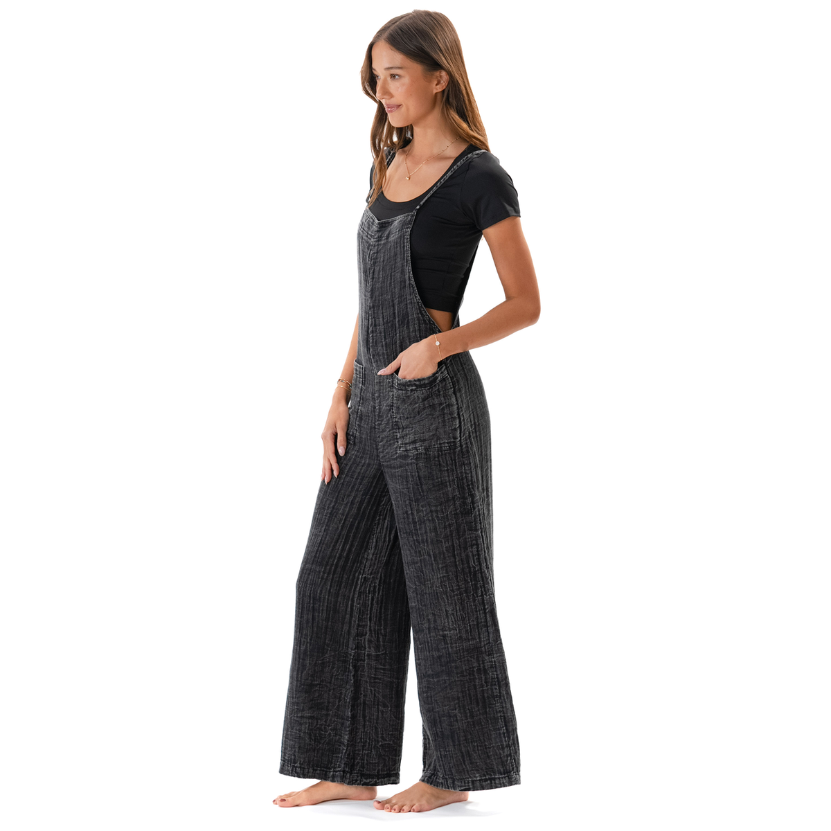 Vintage Black Nomad Jumpsuit