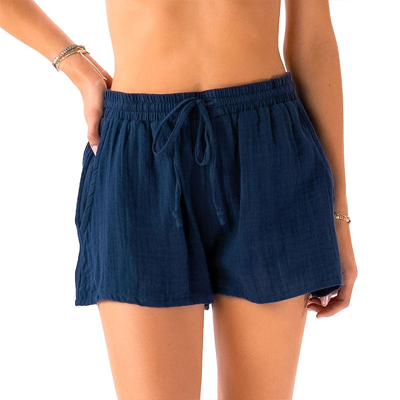 Oxford Cotton Cabana Shorts