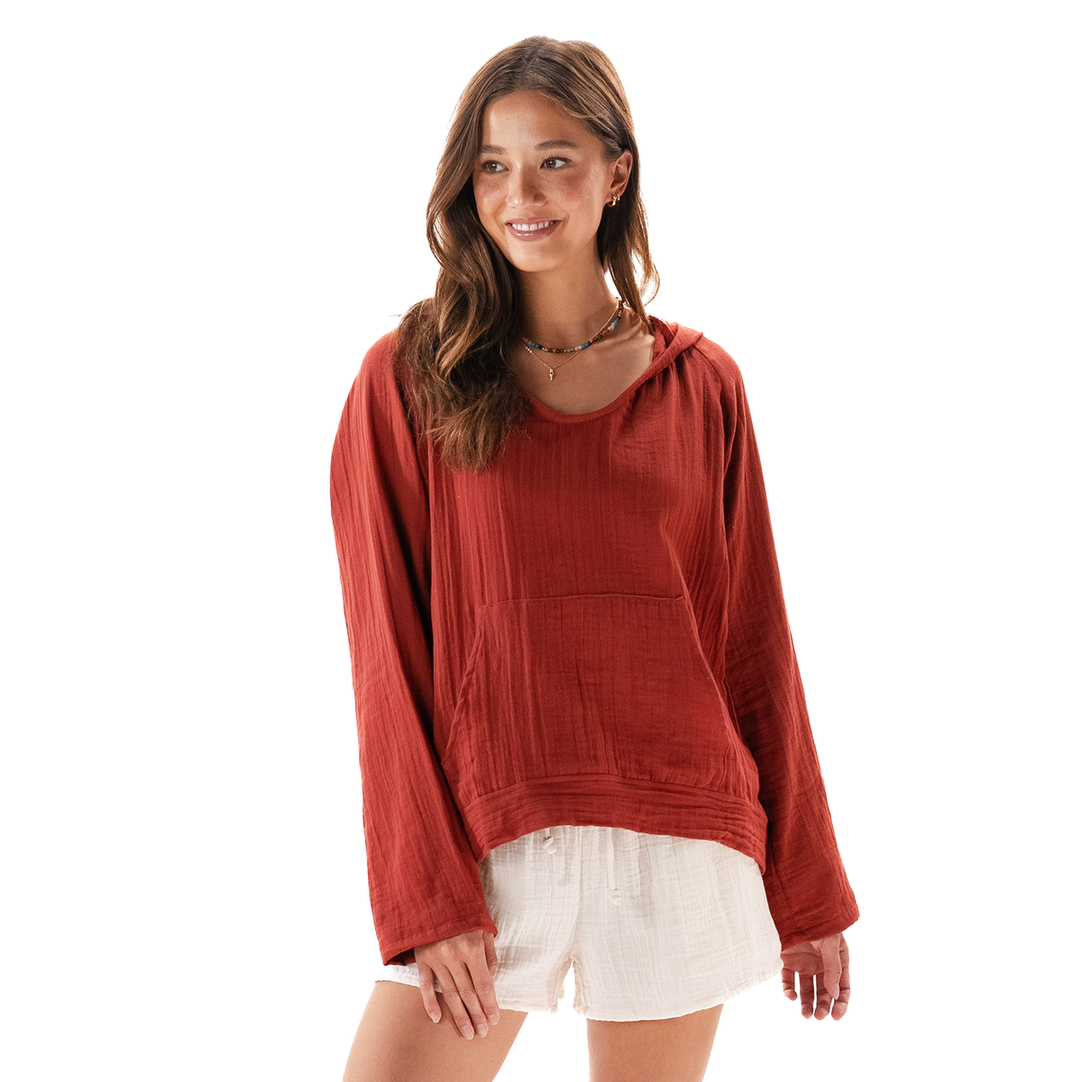 Seaside Spice Baja Pullover