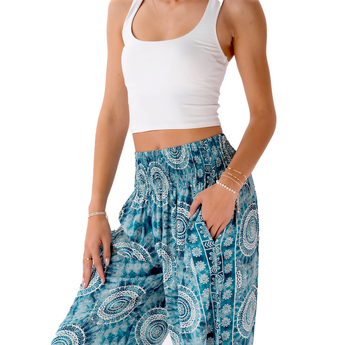 Palmetto Point Harem Pants