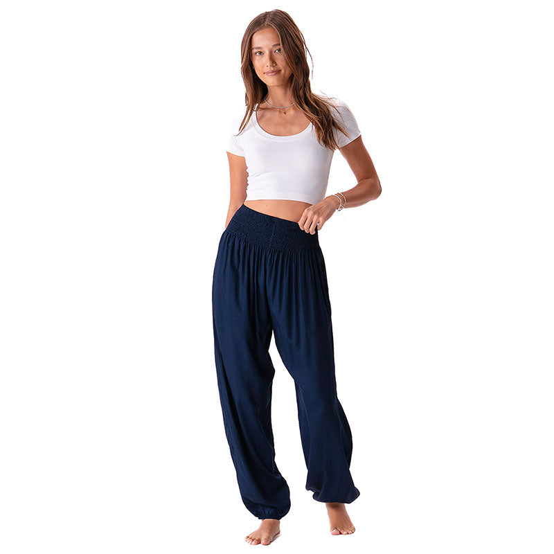 Oxford Harem Pants