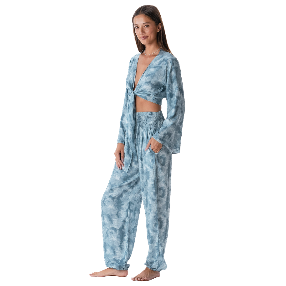 Biscay Bay Daydreamer Top + Harem Pants Set