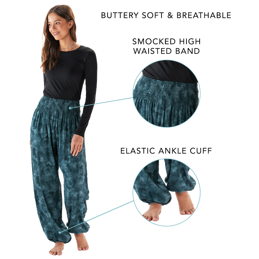 Emerald Isle Harem Pants