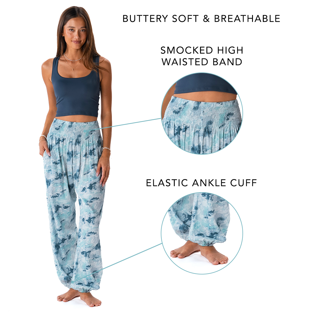 Amazonite Harem Pants