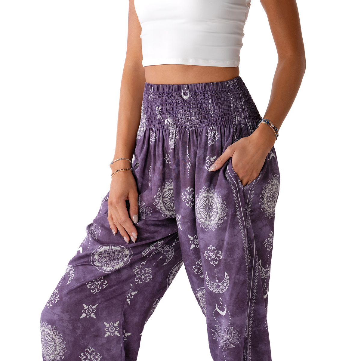 Mystic Plum Harem Pants