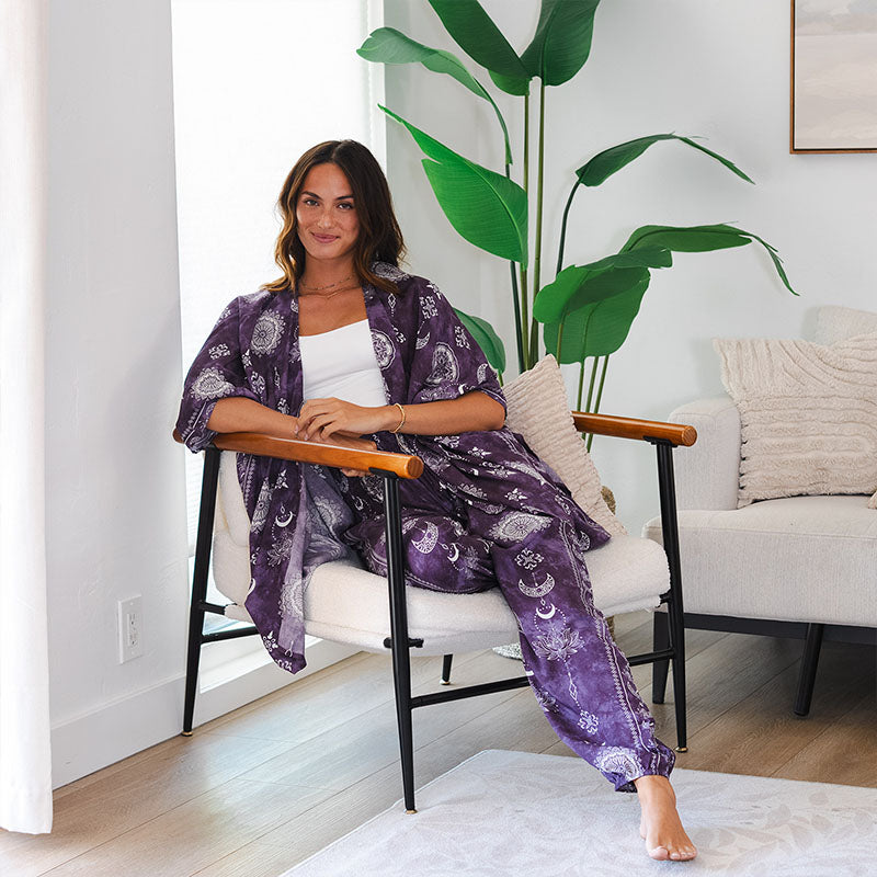 Mystic Plum Kimono