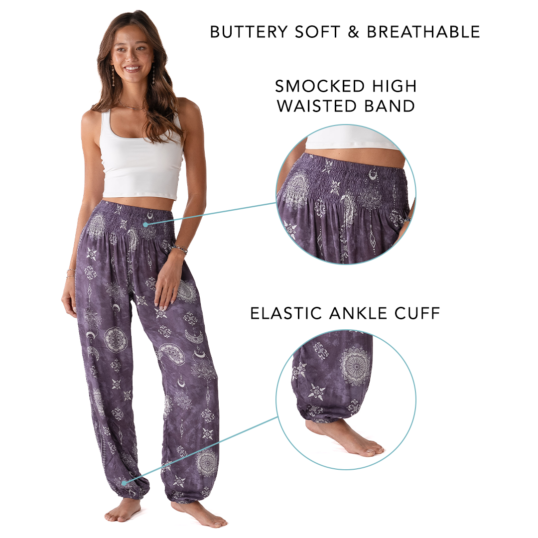 Mystic Plum Harem Pants