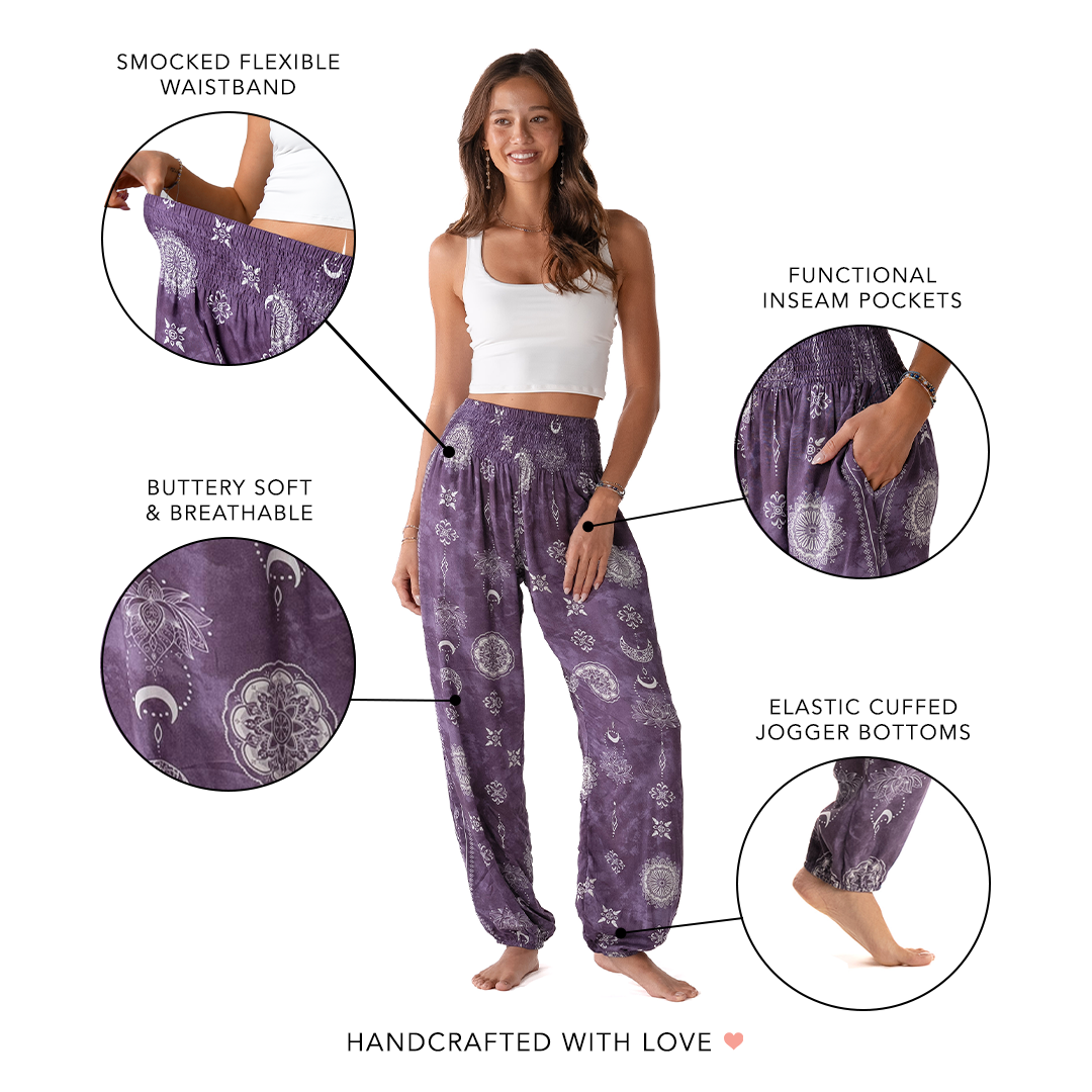 Mystic Plum Harem Pants