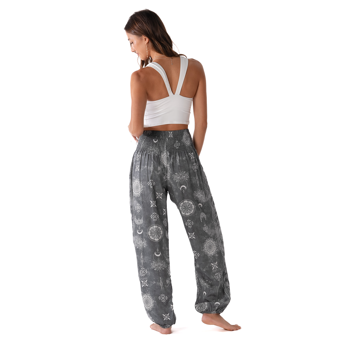 Celestial Grey Harem Pants