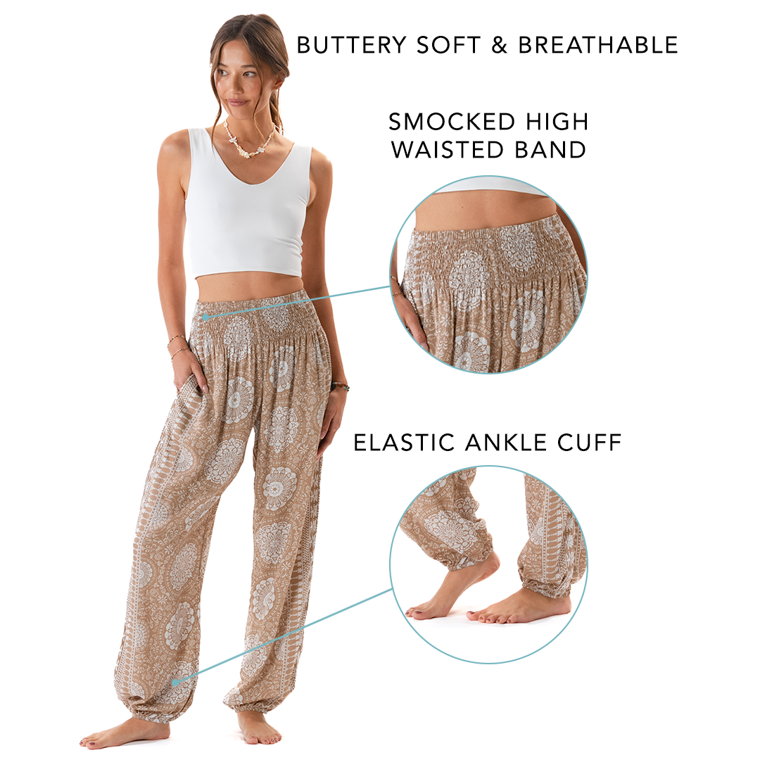 Desert Bloom Harem Pants